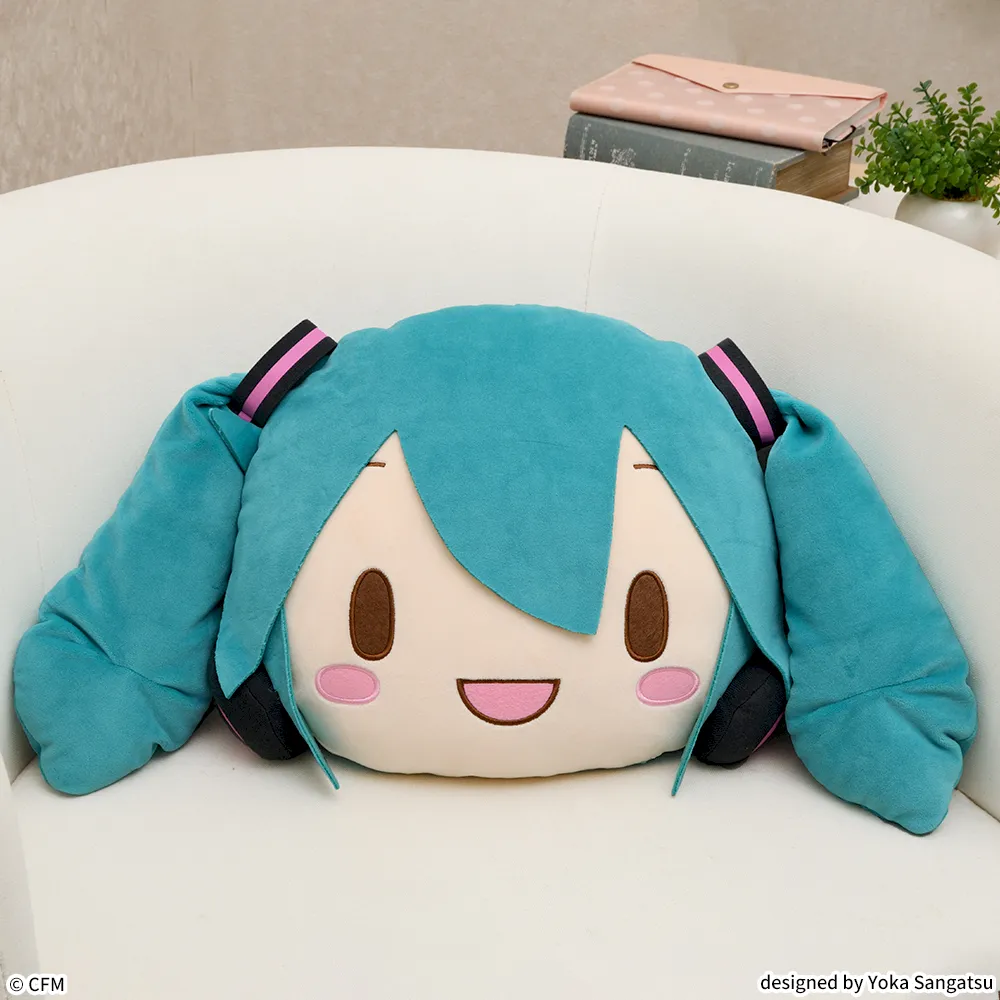 fuwa petit "Hatsune Miku" Mochi-Mochi Face Cushion