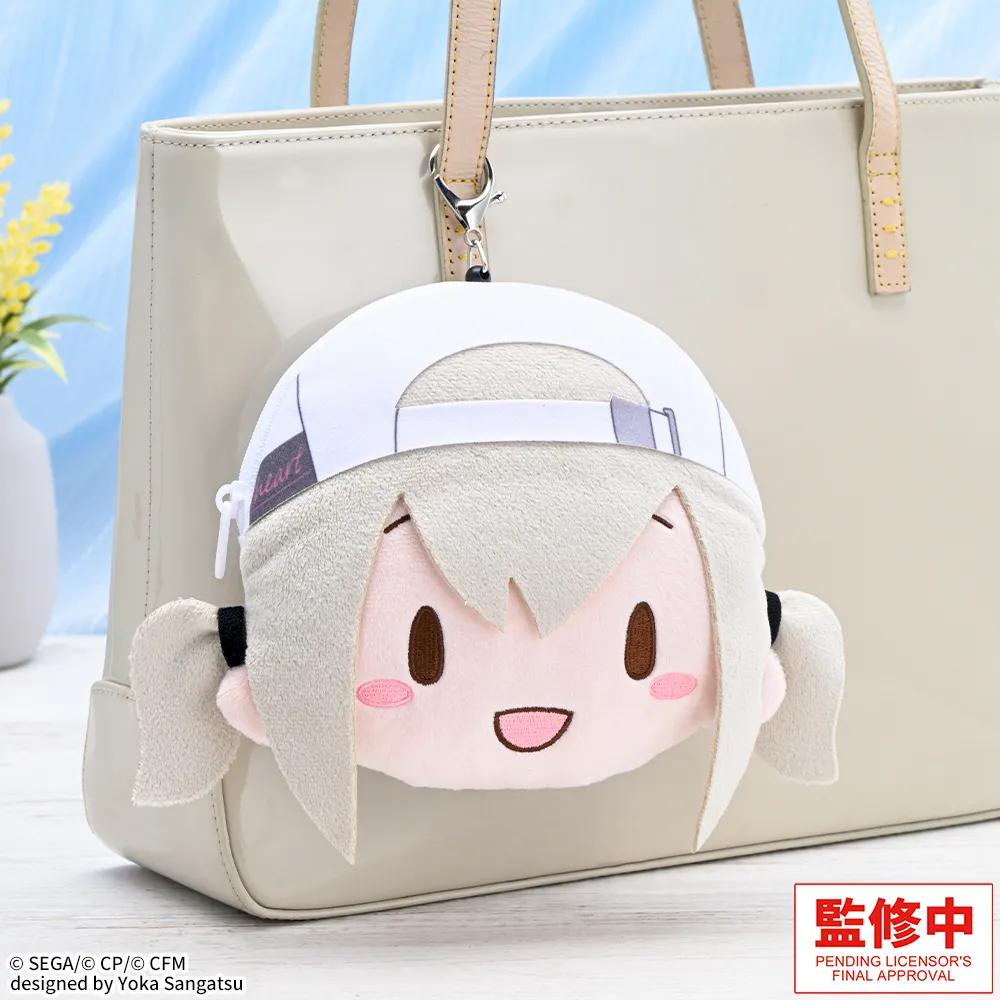 fuwa petit "HATSUNE MIKU: COLORFUL STAGE!" Face Pouch with Reel "Kohane Azusawa"