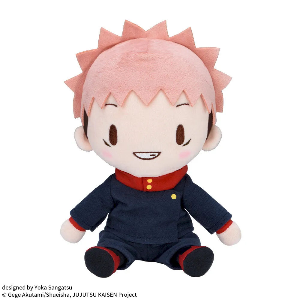fuwa petit Anime "Jujutsu Kaisen" 5th Anniversary "Yuji Itadori" Plush (M)