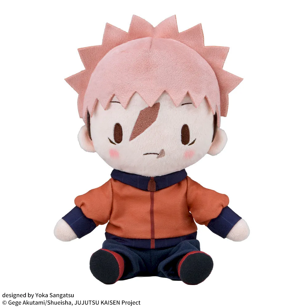 fuwa petit TV Anime "Jujutsu Kaisen The Culling Game" "Yuji Itadori" Plush (M)