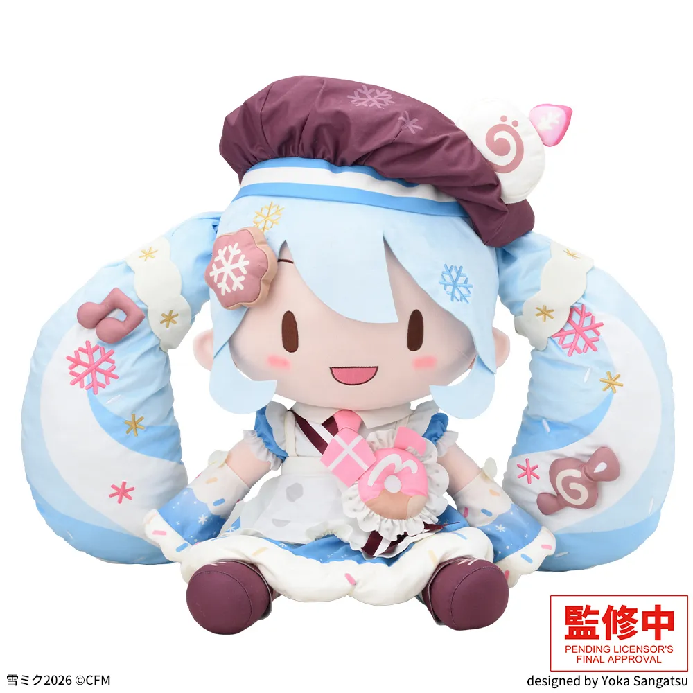 fuwa petit "Snow Miku 2026" Dodeka Jumbo Plush