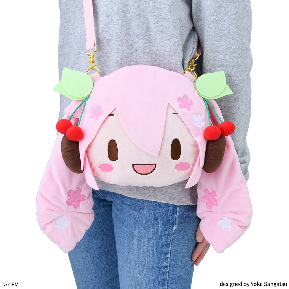 fuwa petit "Sakura Miku" Face Shoulder Bag (M)