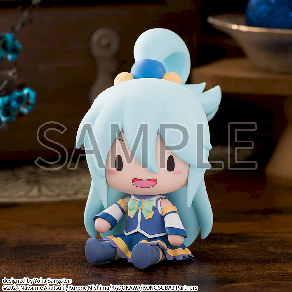 fuwa petit "KONOSUBA -God's blessing on this wonderful world! 3" Chibi Figure "Aqua"