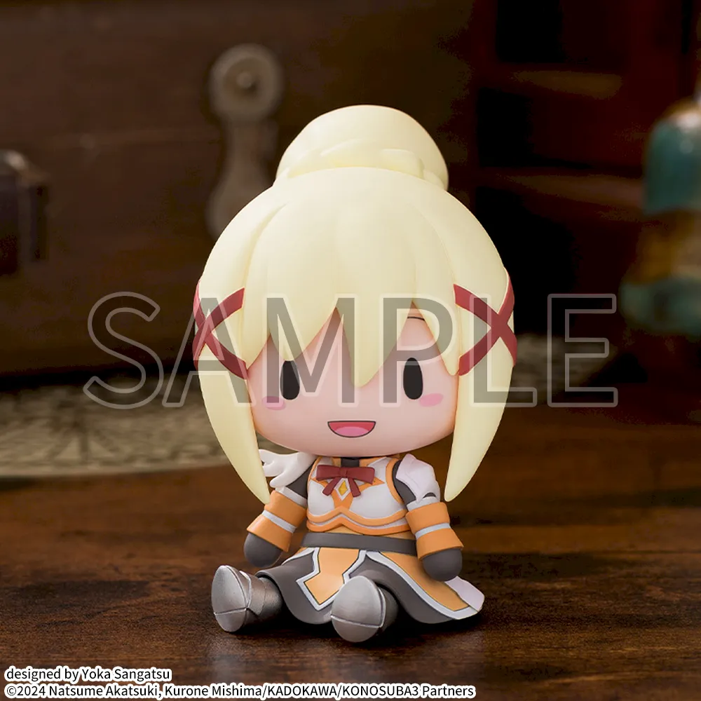 fuwa petit "KONOSUBA -God's blessing on this wonderful world! 3" Chibi Figure "Darkness"