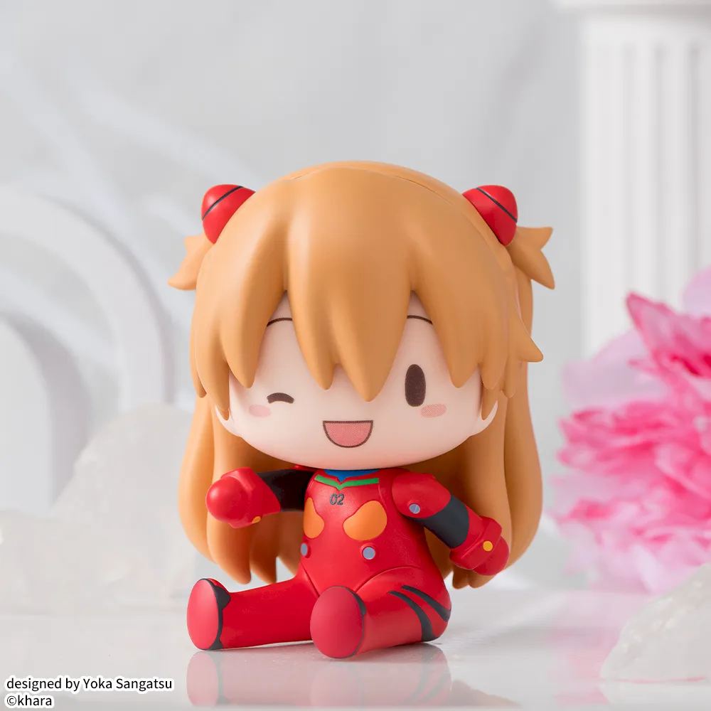 fuwa petit "Evangelion: New Theatrical Edition" Chibi Figure "Asuka" Plug Suit