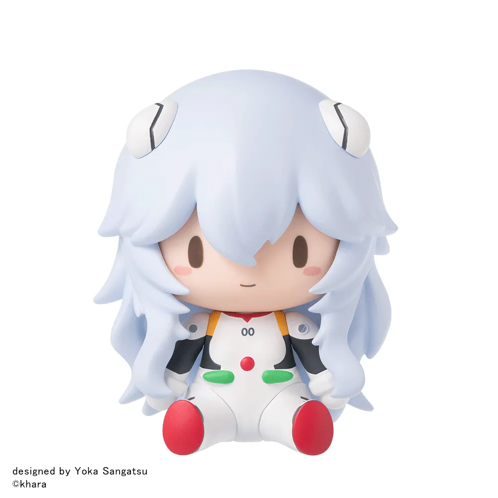 fuwa petit "EVANGELION: 3.0+1.0 Thrice Upon a Time" Chibi Figure "Rei" Long Hair