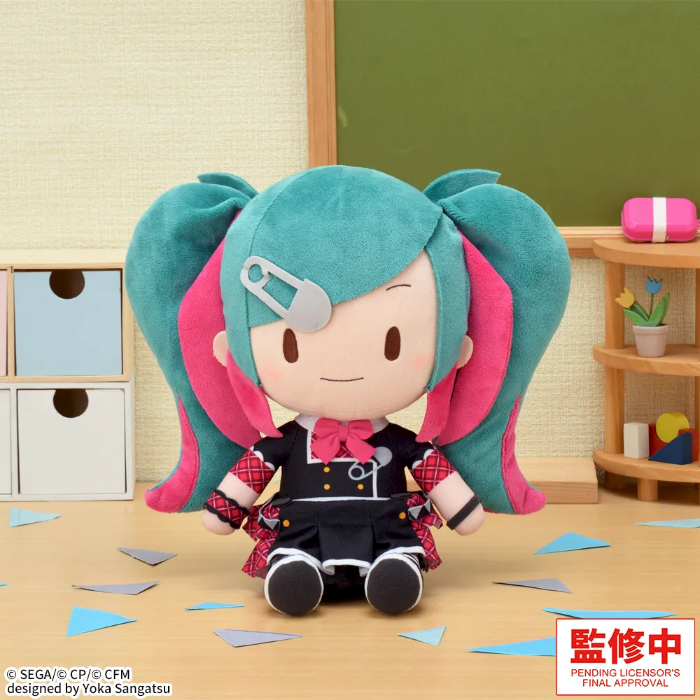 fuwa petit "HATSUNE MIKU: COLORFUL STAGE!" L Plush "Classroom SEKAI Miku"