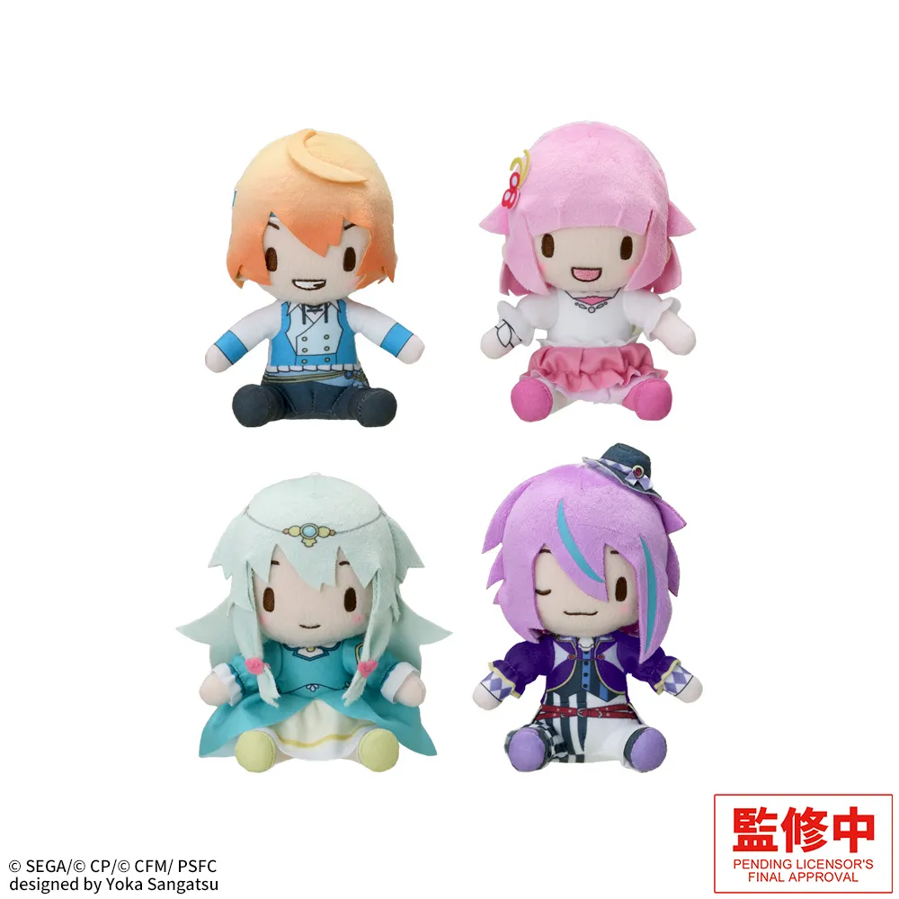 fuwa petit "COLORFUL STAGE! The Movie: A Miku Who Can't Sing" Mini Plush "Wonderlands x Showtime"