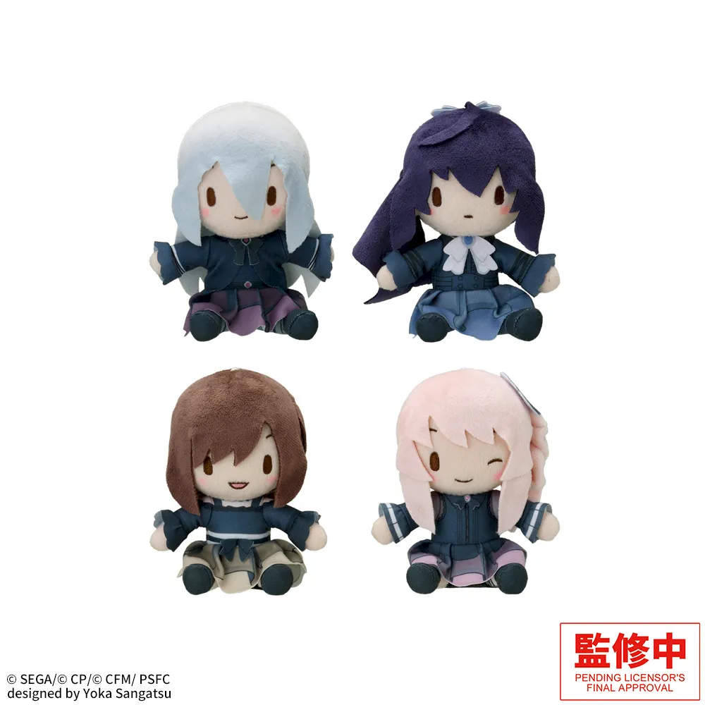 fuwa petit "COLORFUL STAGE! The Movie: A Miku Who Can't Sing" Mini Plush "Nightcord at 25:00"