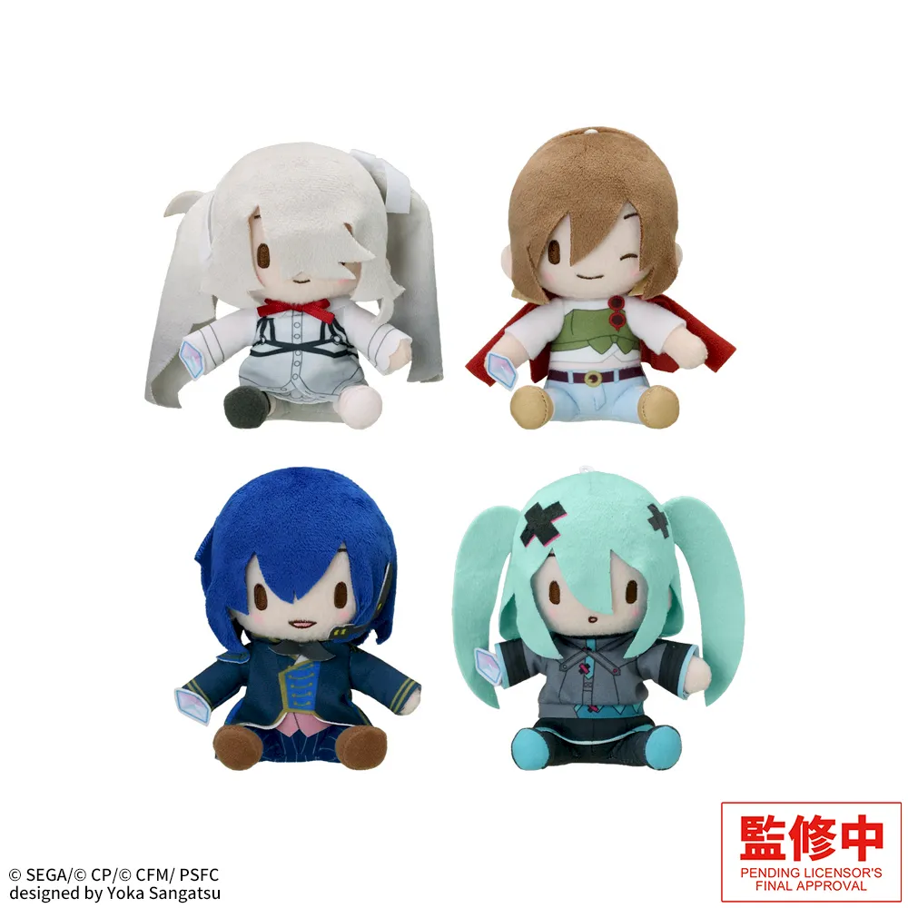 fuwa petit "COLORFUL STAGE! The Movie: A Miku Who Can't Sing" Mini Plush "VIRTUAL SINGER" Vol.1