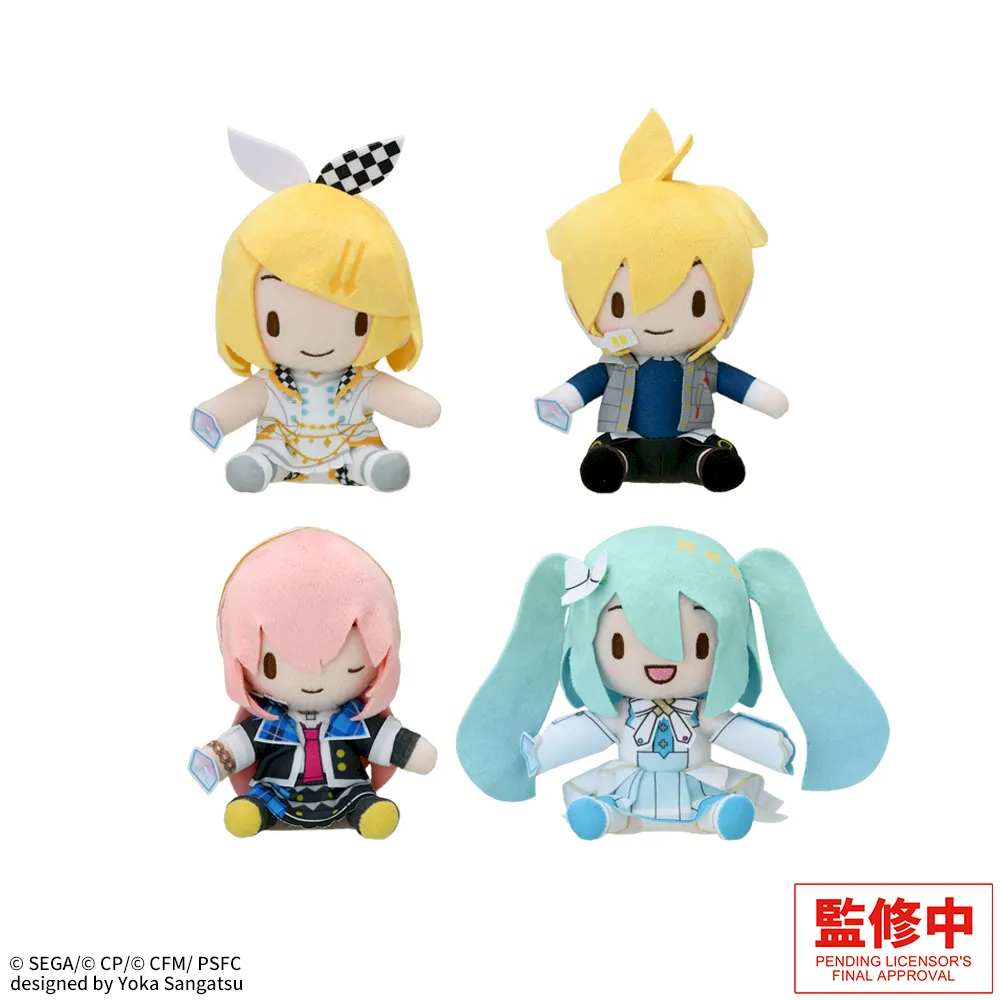 fuwa petit "COLORFUL STAGE! The Movie: A Miku Who Can't Sing" Mini Plush "VIRTUAL SINGER" Vol.2