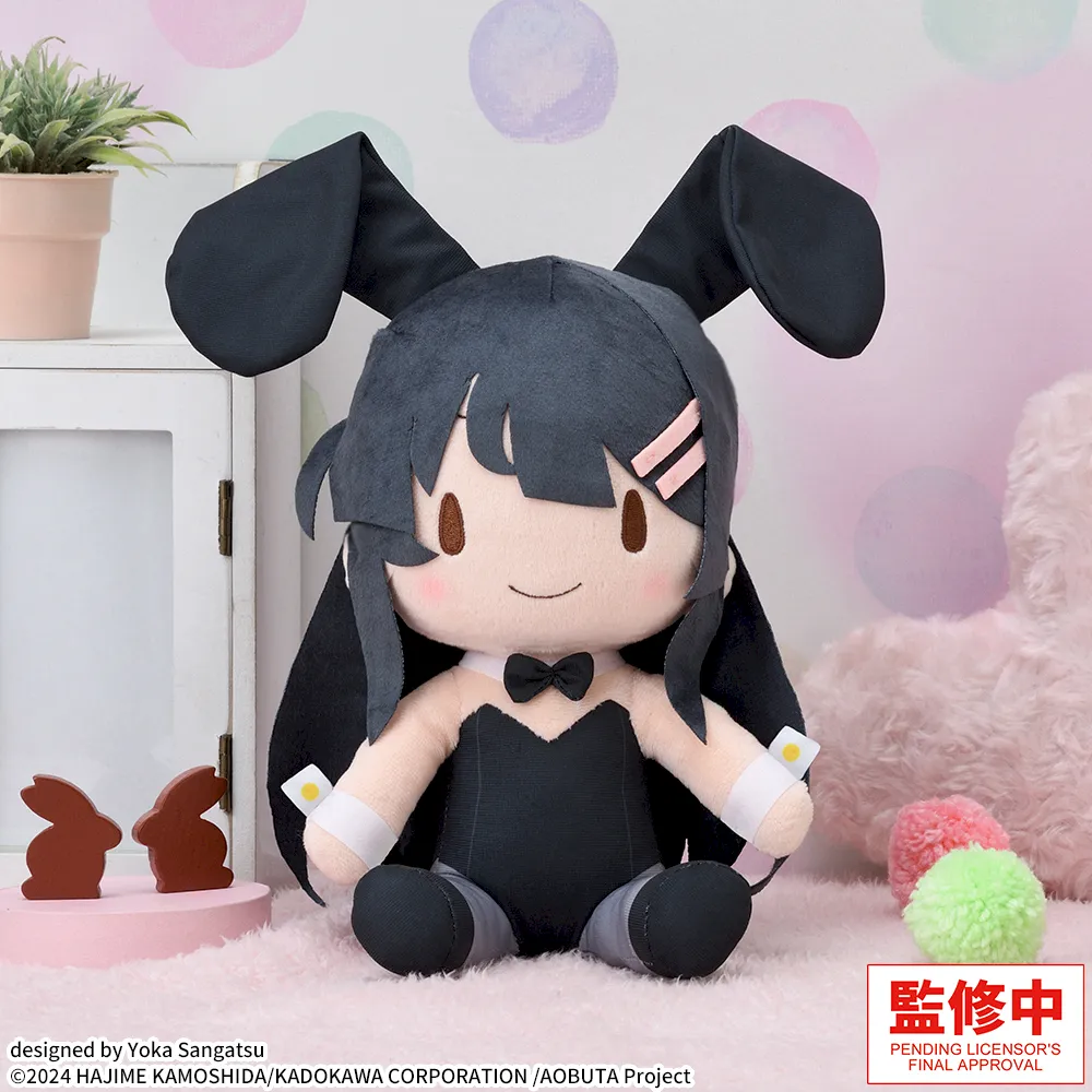fuwa petit "Rascal Does Not Dream" Series M Plush "Mai Sakurajima" Bunny