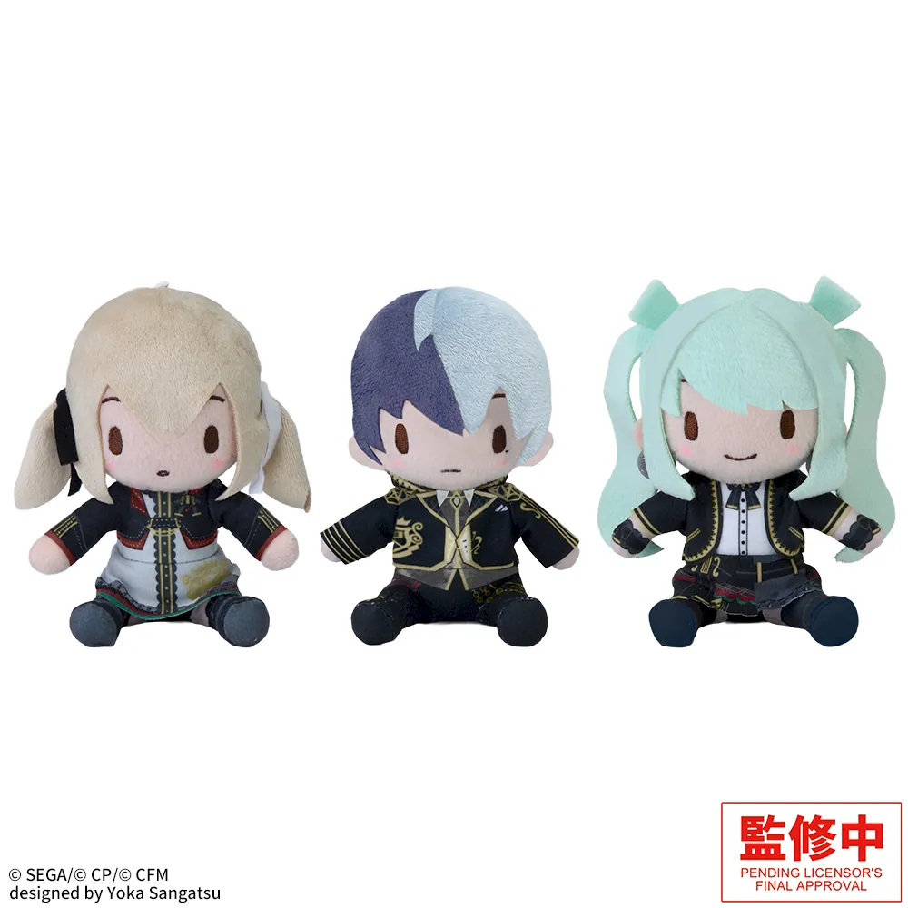 fuwa petit "HATSUNE MIKU: COLORFUL STAGE!" Mini Plush "Vivid BAD SQUAD - Nocturne Interlude" Vol.1