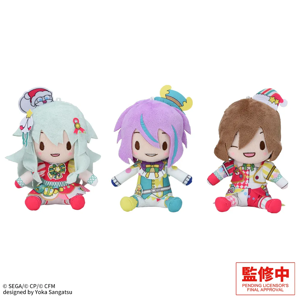 fuwa petit "HATSUNE MIKU: COLORFUL STAGE!" Mini Plush "Wonderlands x Showtime - On This Holy Night, I Sing" Vol.2
