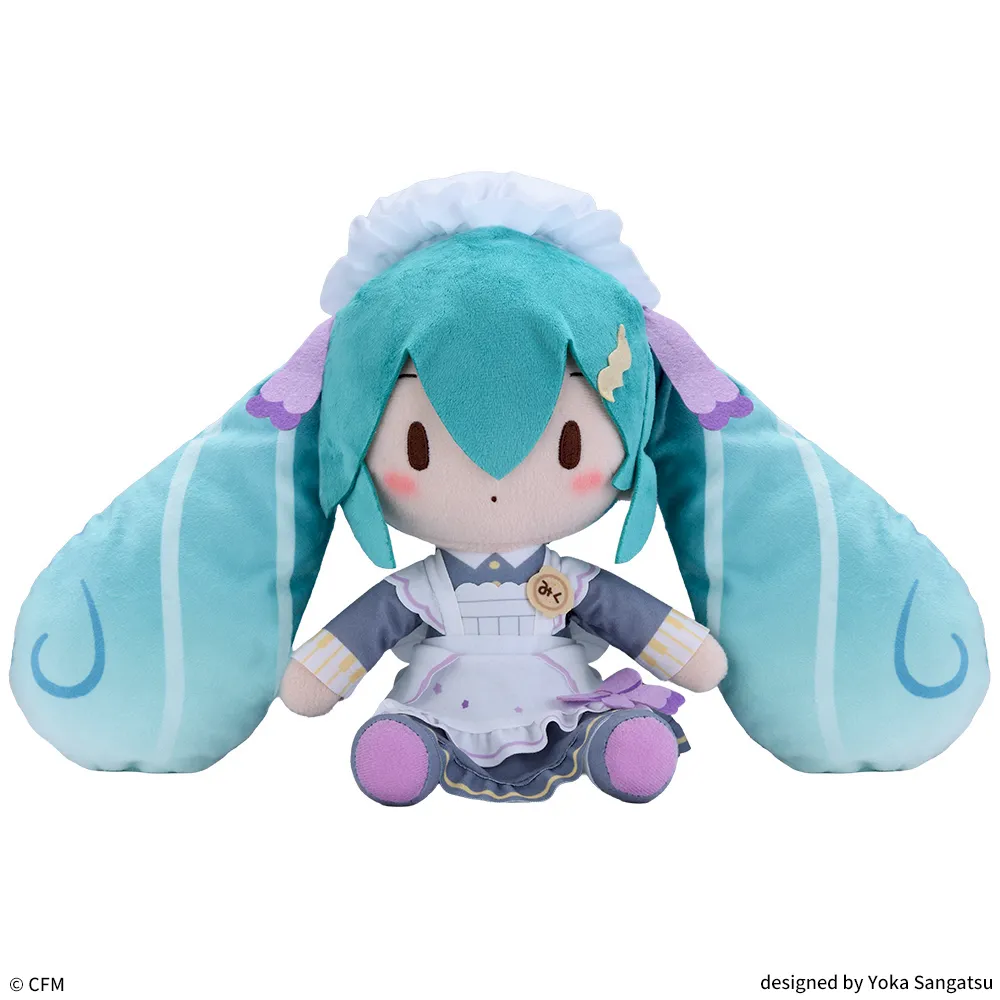 fuwa petit "Hatsune Miku Series" M Plush "Hatsune Miku" -Classical Maid-