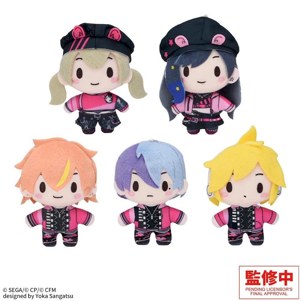fuwa petit "HATSUNE MIKU: COLORFUL STAGE!" Mascot "Vivid BAD SQUAD - Awakening Beat"